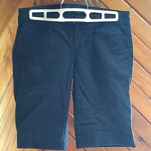 Navy Blue Bermuda Shorts size 0